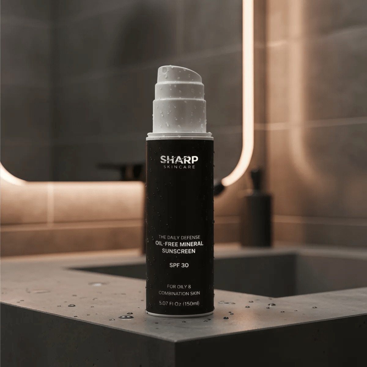 The Sharp Focus Kit - Sharp Skincare: Men's Oily Skin & Matte Finish